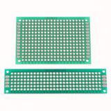 Max 4Pcs 5x7 4x6 3x7 2x8 cm Universal Copper Prototype Double-sided PCB Board - Aladdin Shoppers