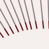 Max 10pcs TIG Argon arc Welding Zirconium Tungsten Rod Electrodes White Type 3 WC20 1.6x150mm