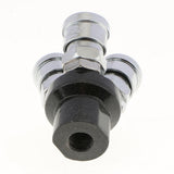 Max Air Compressor Connector Joint Quick Fittings 12mm Diameter for Machinery 3 Way