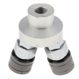 Max Air Compressor Connector Quick Joint Fitting 12mm Diameter f/Machinery 2 Way