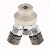 Max Air Compressor Connector Quick Joint Fitting 12mm Diameter f/Machinery 3 Way