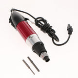 Max 220V Torque Precise Electric Screwdriver Set with Power Rose Red+Black 801