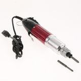 Max 220V Torque Precise Electric Screwdriver Set with Power Rose Red 802