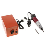Max 220V Torque Precise Electric Screwdriver Set with Power Rose Red 802