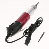 Max 220V Torque Precise Electric Screwdriver Set with Power Rose Red 802