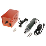 Max 220V Torque Precise Electric Screwdriver Set with Power Green 801-B