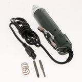 Max 220V Torque Precise Electric Screwdriver Set with Power Green 801-B