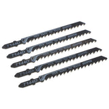 Max 5Pieces High Carbon Steel Saw Blades Curved Cut Tool T144D(Wool)