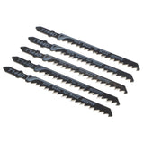 Max 5Pieces High Carbon Steel Saw Blades Curved Cut Tool T144D(Wool)