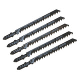 Max 5Pieces High Carbon Steel Saw Blades Curved Cut Tool T144D(Wool)