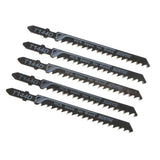 Max 5Pieces High Carbon Steel Saw Blades Curved Cut Tool T144D(Wool)