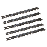 Max Maxb 5Pieces High Carbon Steel Saw Blades Curved Cut Tool Single SpanBD144D（Wool）