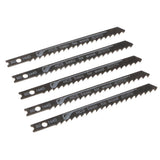 Max Maxb 5Pieces High Carbon Steel Saw Blades Curved Cut Tool Single SpanBD144D（Wool）