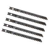 Max Maxb 5Pieces High Carbon Steel Saw Blades Curved Cut Tool Single SpanBD144D（Wool）