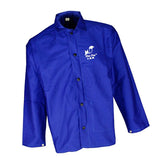 Max Weldas Welder Welding Jacket Protective Clothing Suit Safety Welding Blue XL