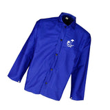 Max Weldas Welder Welding Jacket Protective Clothing Suit Safety Welding Blue XL