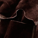Max Welding Suits Heat/Flame Resistant Heavy Duty Anti-scald Brown Shirt L - Aladdin Shoppers