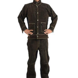 Max Welding Suits Heat/Flame Resistant Heavy Duty Anti-scald Brown Shirt L - Aladdin Shoppers
