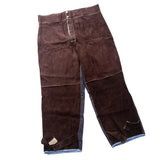 Max Welding Suits Heat/Flame Resistant Heavy Duty Anti-scald Brown Pants XXL