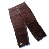 Max Welding Suits Heat/Flame Resistant Heavy Duty Anti-scald Brown Pants XXL