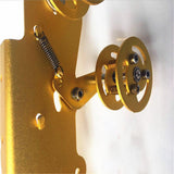 Max Metal Crawler Bearing Wheel with Damping Spring for Tank Car Chassis  gold