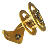 Max Metal Crawler Bearing Wheel with Damping Spring for Tank Car Chassis  gold