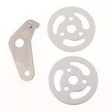Max Metal Crawler Bearing Wheel with Damping Spring for Tank Car Chassis  sliver