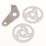 Max Metal Crawler Bearing Wheel with Damping Spring for Tank Car Chassis  sliver