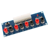 Max 24 Pins ATX Benchtop Power Board Computer Power Supply Breakout Adapter