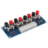 Max 24 Pins ATX Benchtop Power Board Computer Power Supply Breakout Adapter