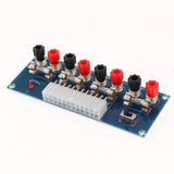 Max 24 Pins ATX Benchtop Power Board Computer Power Supply Breakout Adapter
