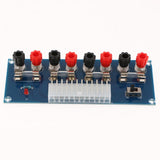 Max 24 Pins ATX Benchtop Power Board Computer Power Supply Breakout Adapter