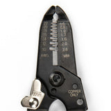 Max 6.5 inch Wire Cable Stripping Stripper Crimping Plier Crimper Tool MT-107C