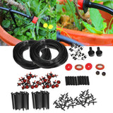 Maxbell 150FT Garden Irrigation System,Watering Drip Kit/DIY Saving Water Automatic Irrigation Equipment Set for Garden Greenhouse,Flower Bed,Patio,Lawn
