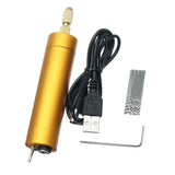 Max Maxb 5V DC Mini Portable Handheld Drill + 10x Twist Bits DIY Tool for Wood PCB