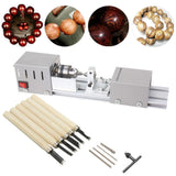 Maxbell DC24V 100W Mini Lathe Bead Polisher Machine for Wood DIY Rotary Tool-EU Plus