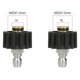 Max 1/4 Quick Connection Design Pressure Multiple Degrees Washer Spray Nozzle 14 Rod