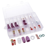 Max 40x Nozzle Gas Lens Collet Body Consumables Kit WP17/18/26 TIG Welding Torch - Aladdin Shoppers