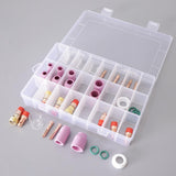 Max 40x Nozzle Gas Lens Collet Body Consumables Kit WP17/18/26 TIG Welding Torch - Aladdin Shoppers