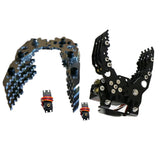 Max Maxb G6 DIY Metal Robotic Robot Standard Claw Gripper Kit MG-996R Servo Black