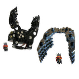 Max Maxb G6 DIY Metal Robotic Robot Standard Claw Gripper Kit MG-996R Servo Black