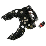 Max Maxb G6 DIY Metal Robotic Robot Standard Claw Gripper Kit MG-996R Servo Black