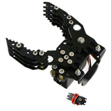 Max Maxb G6 DIY Metal Robotic Robot Standard Claw Gripper Kit MG-996R Servo Black