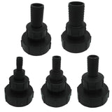 Max IBC Tote Tank Drain Adapter Coarse Thread 3" To Hose Connector Fitting 20mm