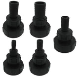 Max IBC Tote Tank Drain Adapter Coarse Thread 3" To Hose Connector Fitting 20mm