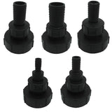 Max IBC Tote Tank Drain Adapter Coarse Thread 3" To Hose Connector Fitting 20mm