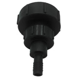 Max IBC Tote Tank Drain Adapter Coarse Thread 3" To Hose Connector Fitting 20mm