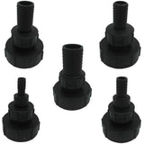 Max IBC Tote Tank Drain Adapter Coarse Thread 3" To Hose Connector Fitting 20mm