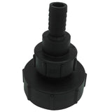 Max Maxb IBC Tote Tank Drain Adapter Coarse Thread 3" To Hose Connector Fitting 25mm
