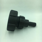 Max Maxb IBC Tote Tank Drain Adapter Coarse Thread 3" To Hose Connector Fitting 25mm